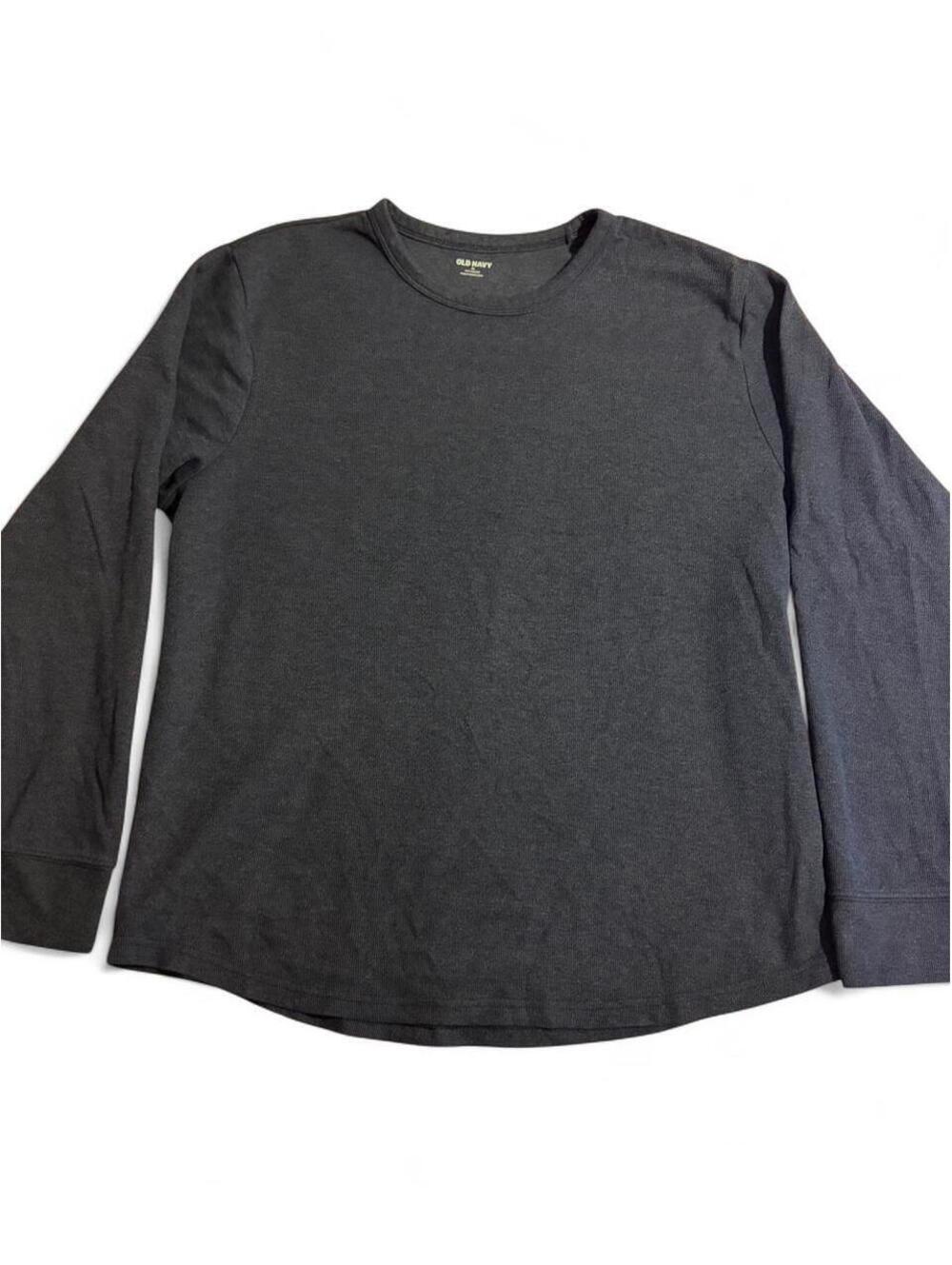 Old Navy Blue Long-Sleeve Tee — Size XL